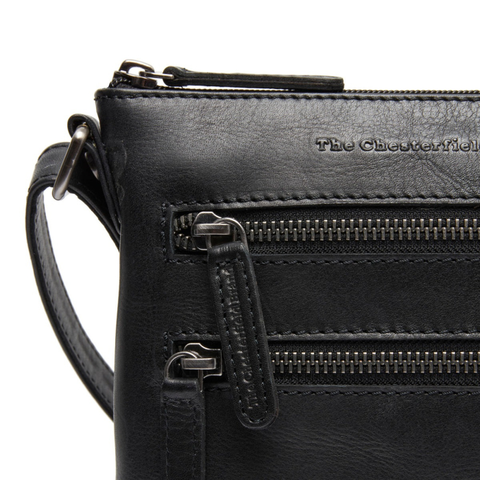 Geanta de umar, The Chesterfield Brand, din piele naturala, Siena, Negru [5]