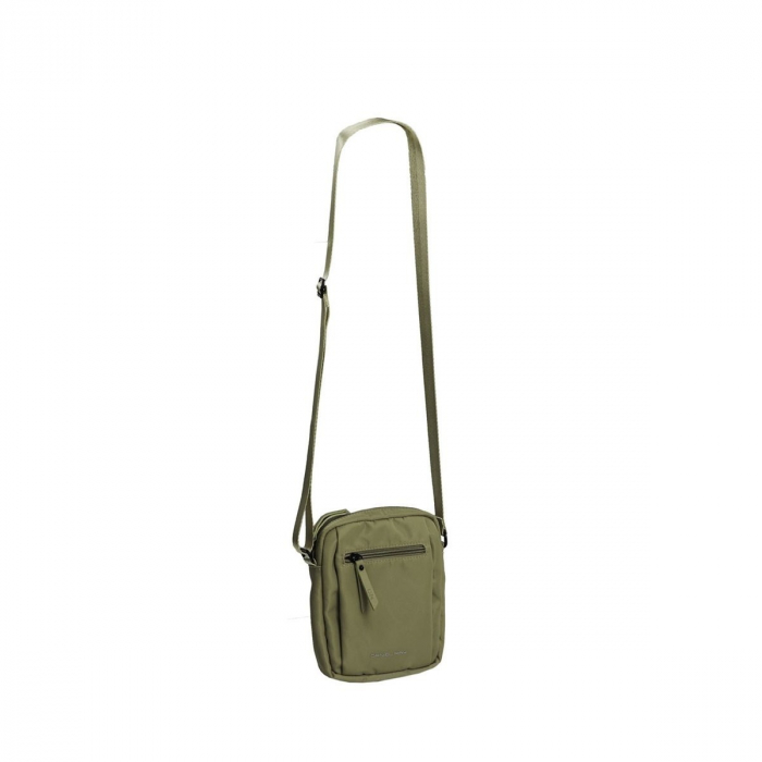 Geanta de umar,din material impermeabil, Daniel Ray, seria Springfield, Verde olive [1]