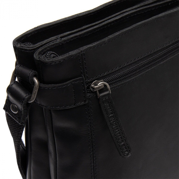 Geanta de umar unisex din piele naturala, The Chesterfield Brand, Brandis, Negru [2]