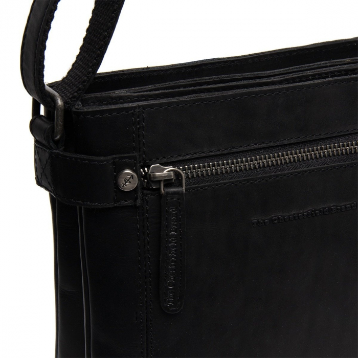 Geanta de umar unisex din piele naturala, The Chesterfield Brand, Brandis, Negru [5]
