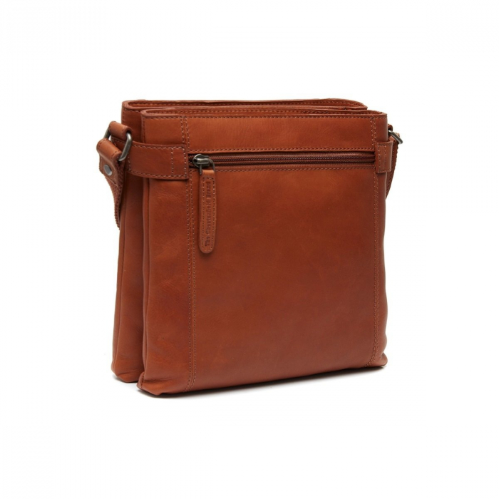 Geanta de umar unisex din piele naturala, The Chesterfield Brand, Brandis, Maro coniac [6]