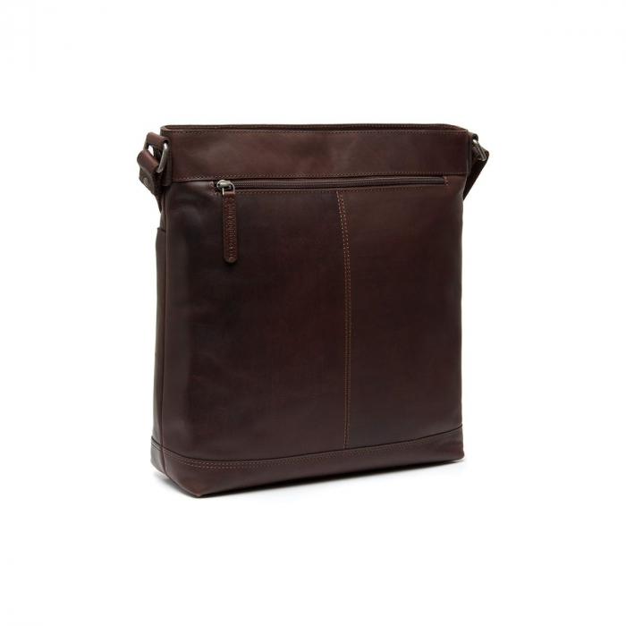 Geanta de umar pentru dama, piele naturala, The Chesterfield Brand, Lucena, Maro inchis [6]