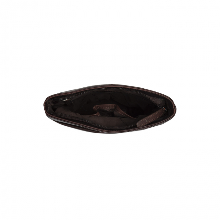 Geanta de umar unisex din piele naturala, The Chesterfield Brand, Navene, Maro inchis [4]