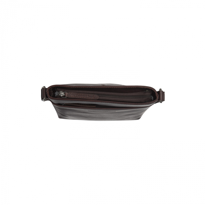 Geanta de umar unisex din piele naturala, The Chesterfield Brand, Navene, Maro inchis [3]