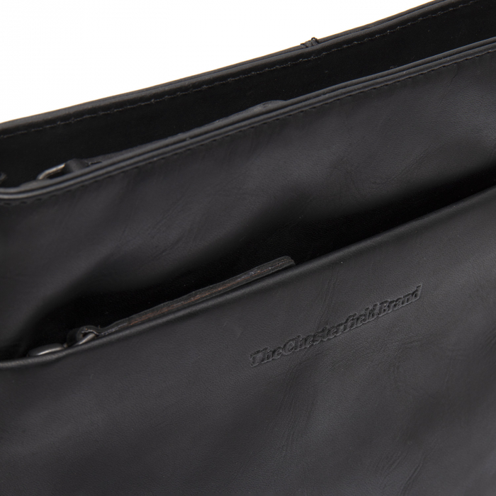 Geanta de umar unisex din piele naturala, The Chesterfield Brand, Navene, Negru [2]