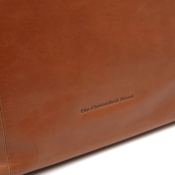 Geanta de umar Zira din piele naturala, The Chesterfield Brand - Maro coniac [4]