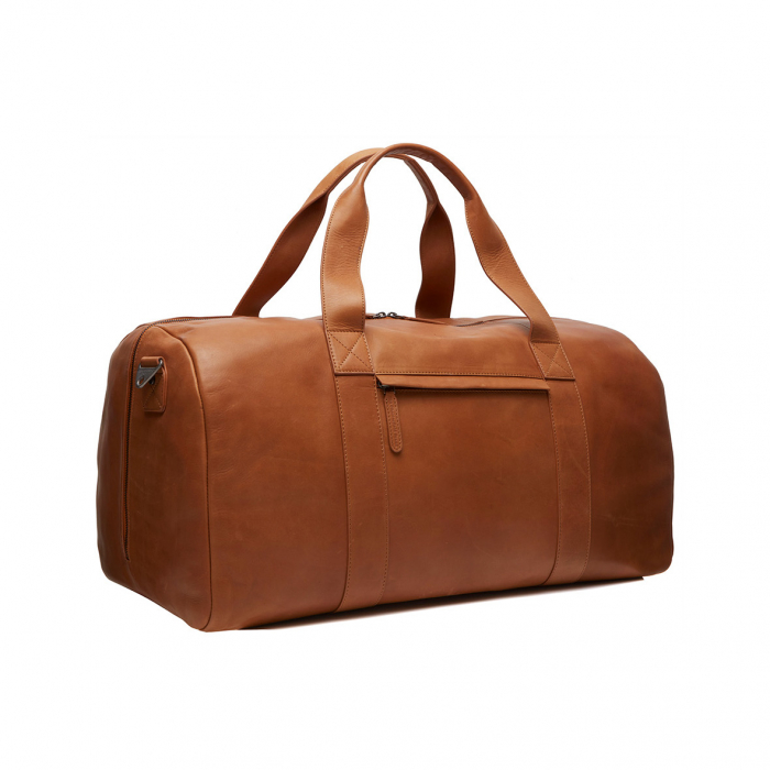Geanta de voiaj de weekend, unisex The Chesterfield Brand, din piele naturala, Hudson, Maro coniac [7]