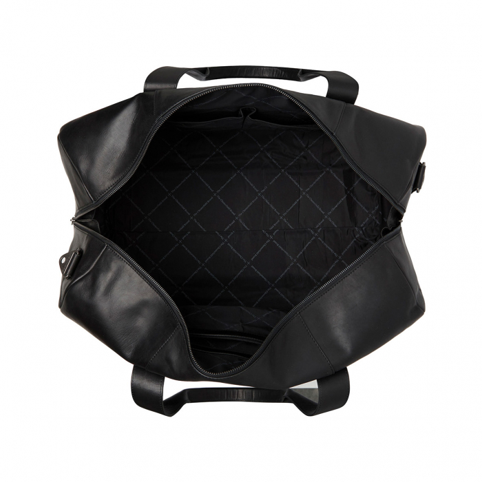 Geanta de voiaj de weekend, unisex The Chesterfield Brand, din piele naturala, Hudson, Negru [3]