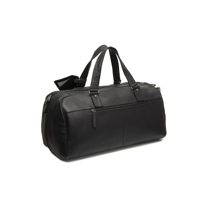 Geanta de voiaj de weekend, unisex The Chesterfield Brand, din piele naturala, Rivaro, Negru [5]