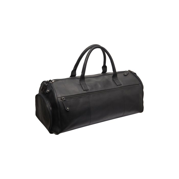 Geanta de voiaj si husa de haine 2 in 1, The Chesterfield Brand, piele naturala Finlay, Negru [7]