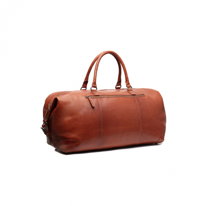 Geanta de voiaj unisex The Chesterfield Brand, din piele moale, Cavoli, Maro coniac [8]