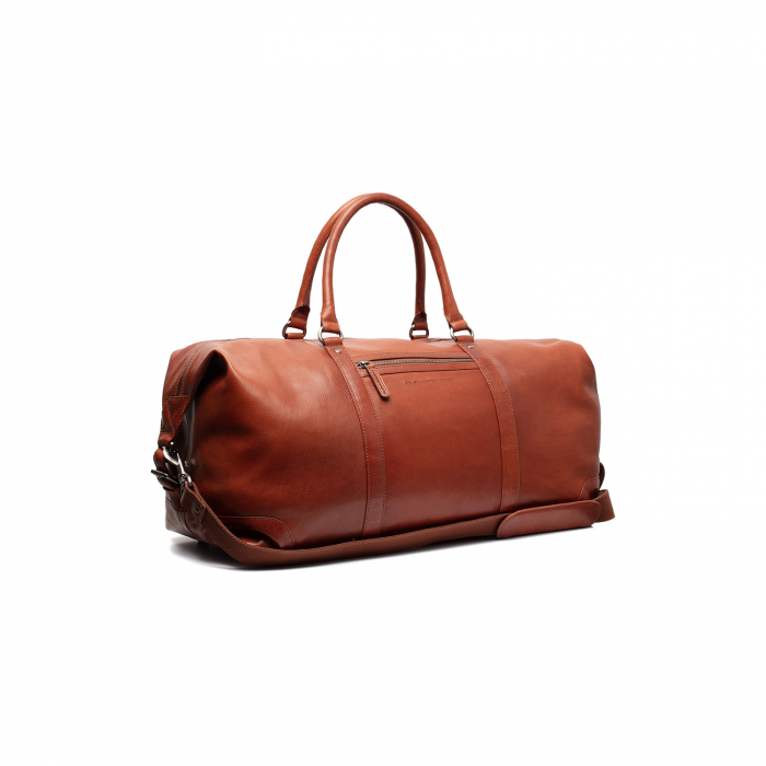 Geanta de voiaj unisex The Chesterfield Brand, din piele moale, Cavoli, Maro coniac [3]