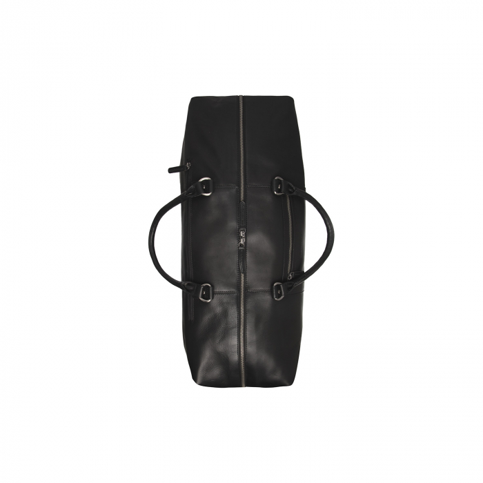 Geanta de voiaj unisex The Chesterfield Brand, din piele moale, Cavoli, Negru [5]