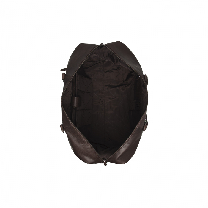 Geanta de voiaj unisex The Chesterfield Brand, din piele moale, Cavoli, Maro inchis [2]