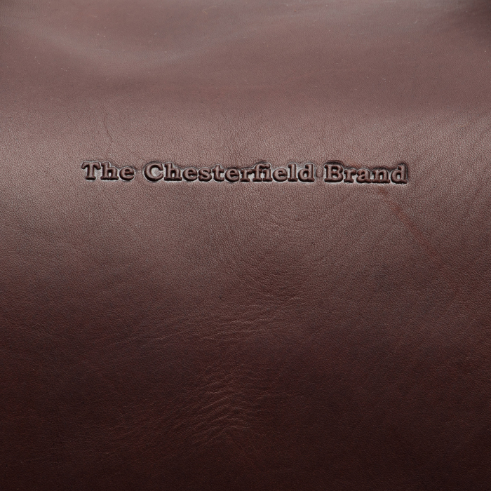 Geanta de voiaj unisex The Chesterfield Brand, din piele moale, Conor, Maro inchis [4]