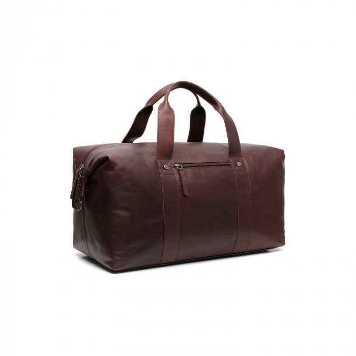 Geanta de voiaj unisex The Chesterfield Brand, din piele moale, Conor, Maro inchis [6]