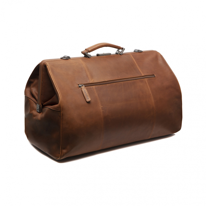 Geanta de voiaj cu compartiment pentru laptop, The Chesterfield Brand, din piele naturala, Corfu, Maro coniac [3]