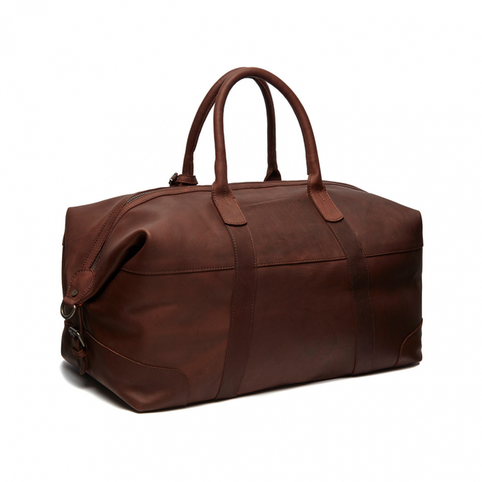 Geanta de voiaj unisex The Chesterfield Brand, din piele moale, Portsmouth, Maro inchis [6]