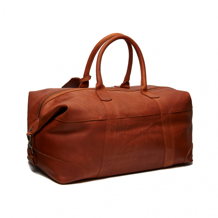 Geanta de voiaj unisex The Chesterfield Brand, din piele moale, Portsmouth, Maro coniac [8]