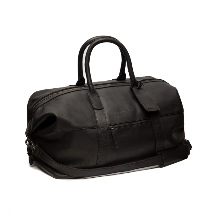 Geanta de voiaj unisex The Chesterfield Brand, din piele moale, Portsmouth, Negru [3]
