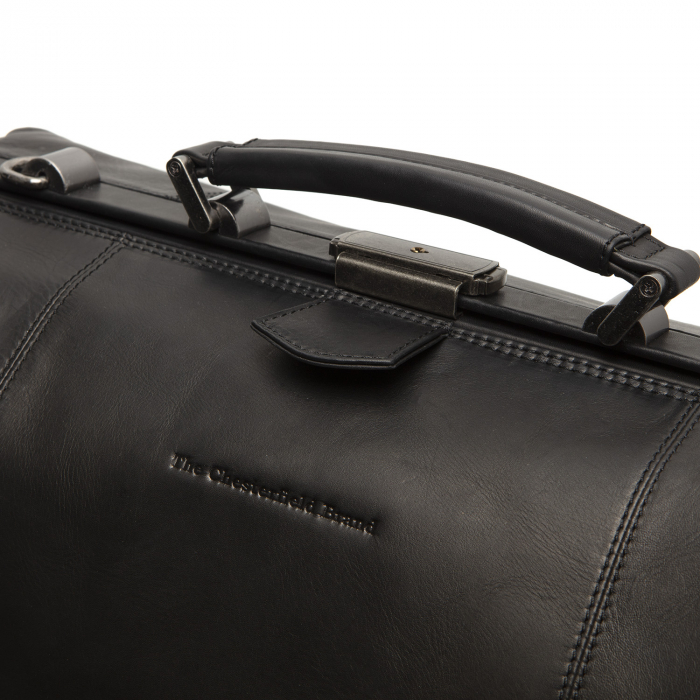 Geanta de voiaj unisex The Chesterfield Brand, din piele moale, Texel, Negru [2]
