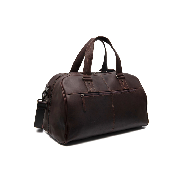 Geanta de voiaj unisex The Chesterfield Brand, din piele moale, Volenza, Maro inchis [6]