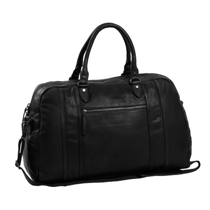 Geanta de voiaj unisex The Chesterfield Brand, din piele naturala, Kiel, Negru [1]