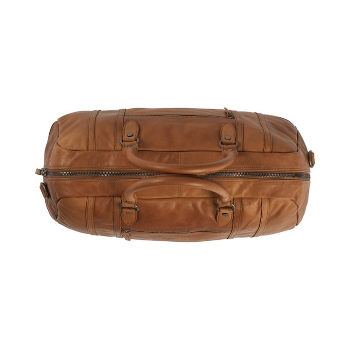Geanta de voiaj unisex The Chesterfield Brand, din piele naturala, Kiel, Maro coniac [5]