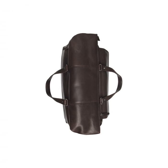 Geanta de voiaj unisex, The Chesterfield Brand, din piele naturala, Lazio, Maro inchis [4]