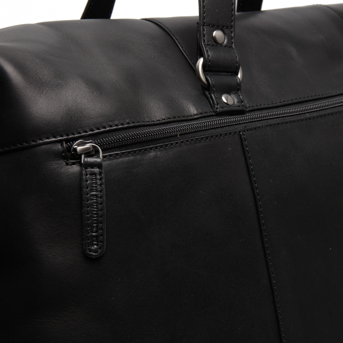 Geanta de voiaj unisex, The Chesterfield Brand, din piele naturala, Lazio, Negru [7]