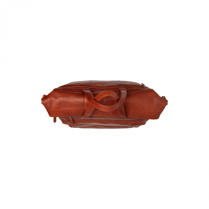 Geanta de voiaj unisex, The Chesterfield Brand, din piele naturala, Lazio, Maro coniac [6]