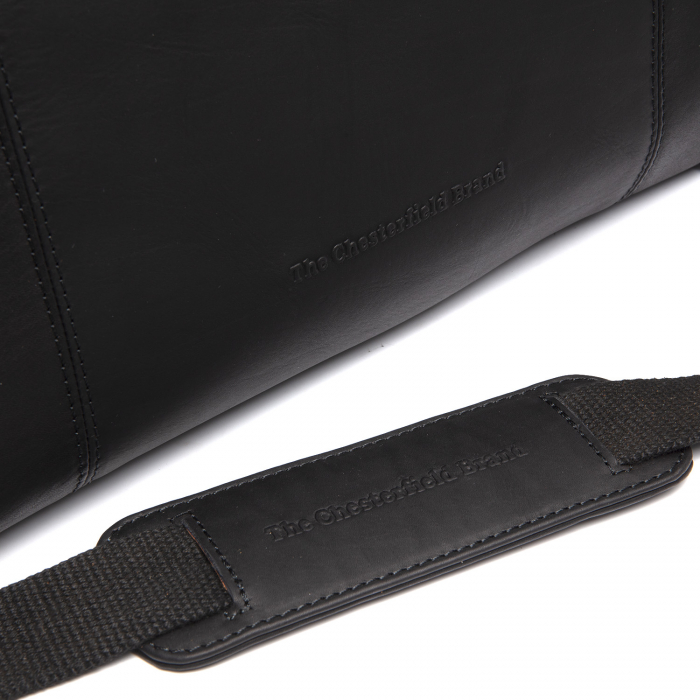 Geanta de voiaj unisex, The Chesterfield Brand, din piele naturala, Mark, Negru [6]