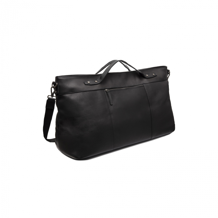 Geanta de voiaj unisex, The Chesterfield Brand, din piele naturala, Mark, Negru [7]
