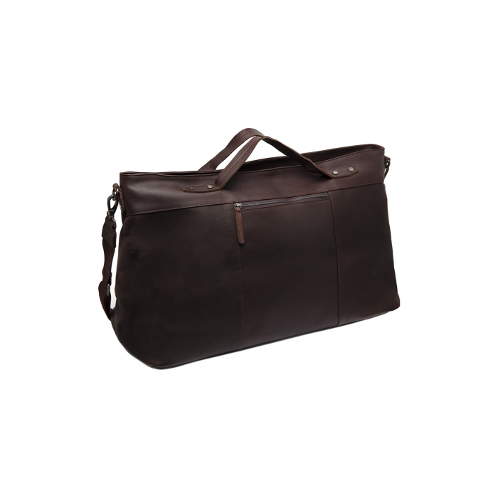 Geanta de voiaj unisex, The Chesterfield Brand, din piele naturala, Mark, Maro inchis [6]