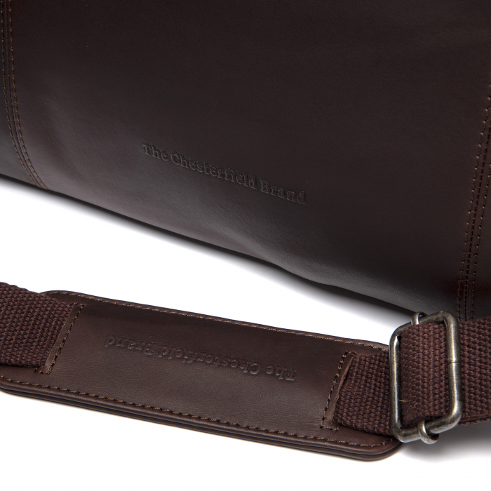 Geanta de voiaj unisex, The Chesterfield Brand, din piele naturala, Mark, Maro inchis [3]