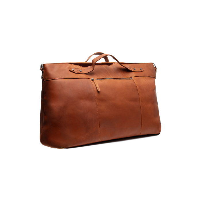 Geanta de voiaj unisex, The Chesterfield Brand, din piele naturala, Mark, Maro coniac [7]