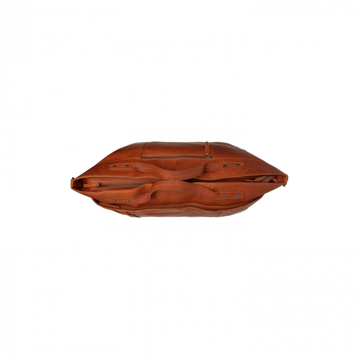 Geanta de voiaj unisex, The Chesterfield Brand, din piele naturala, Mark, Maro coniac [4]