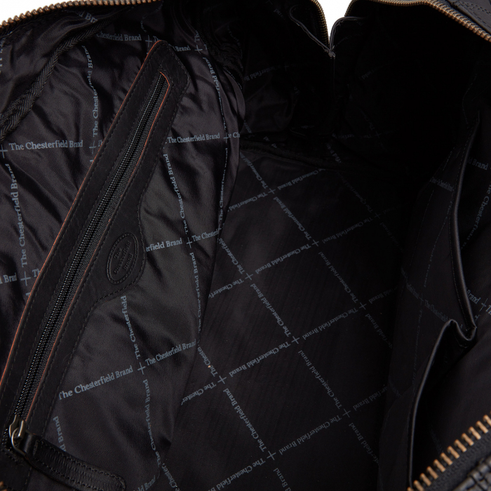 Geanta de voiaj unisex, The Chesterfield Brand , Perth, Negru [3]
