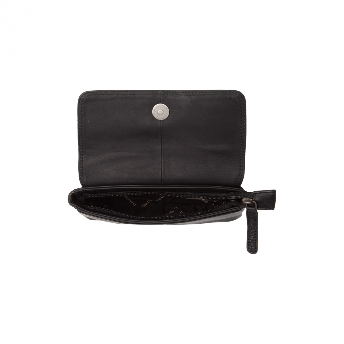 Geanta din piele naturala pentru telefon, The Chesterfield Brand, Nelson, Negru [4]