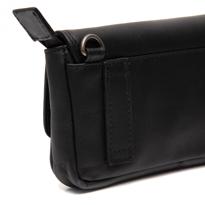 Geanta din piele naturala pentru telefon, The Chesterfield Brand, Nelson, Negru [5]