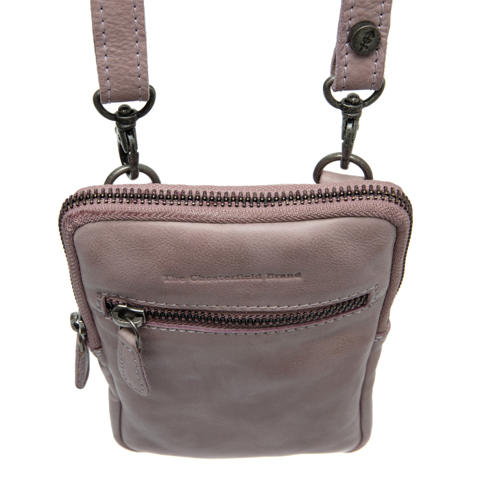 Geanta din piele naturala pentru telefon, The Chesterfield Brand, Salta, Liliachiu [7]
