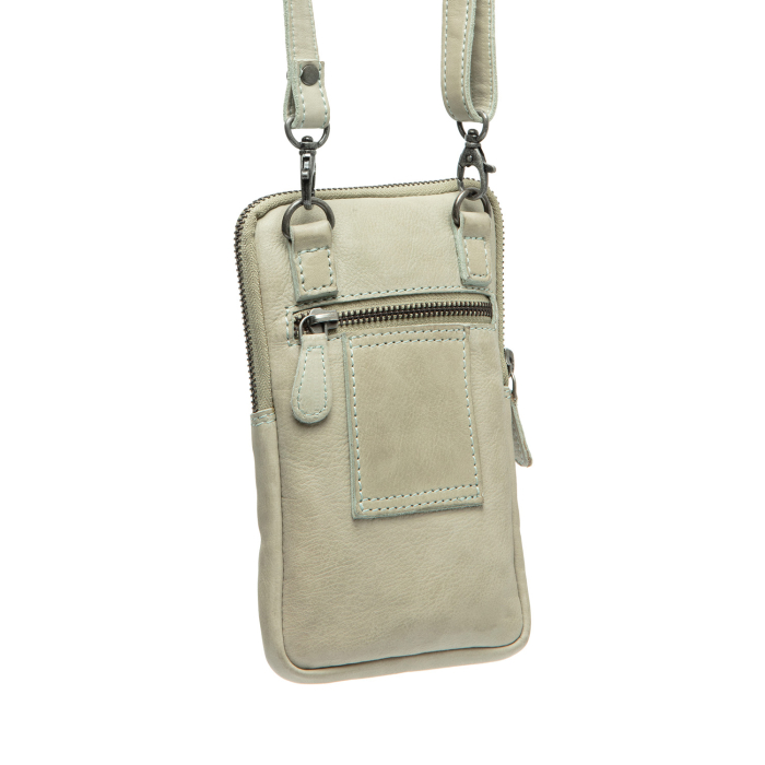Geanta din piele naturala pentru telefon, The Chesterfield Brand, Salta, Vernil Pastel [8]