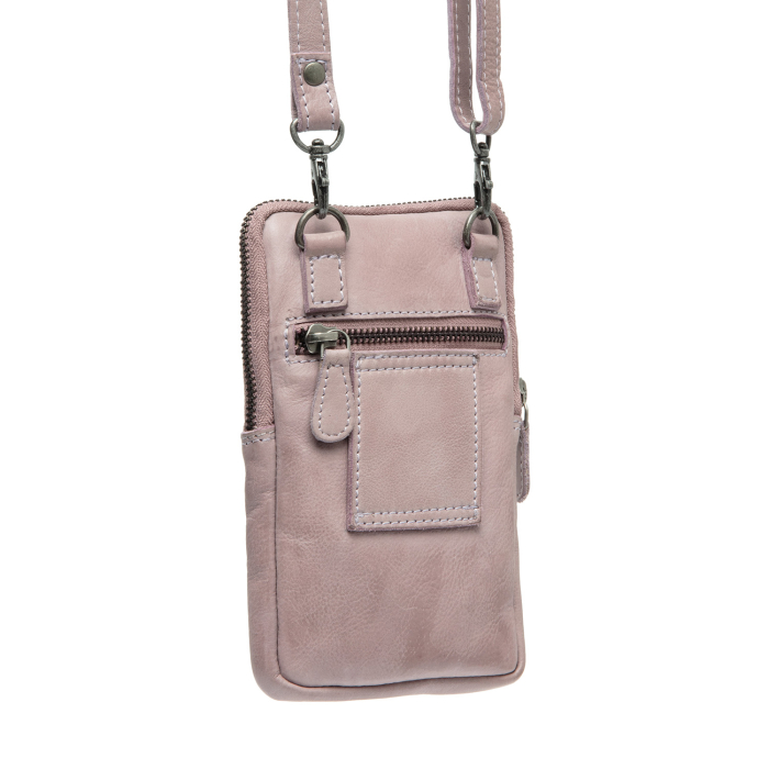 Geanta din piele naturala pentru telefon, The Chesterfield Brand, Salta, Liliachiu [4]
