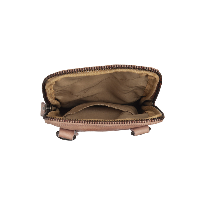 Geanta din piele naturala pentru telefon, The Chesterfield Brand, Salta, Vintage Rose [4]