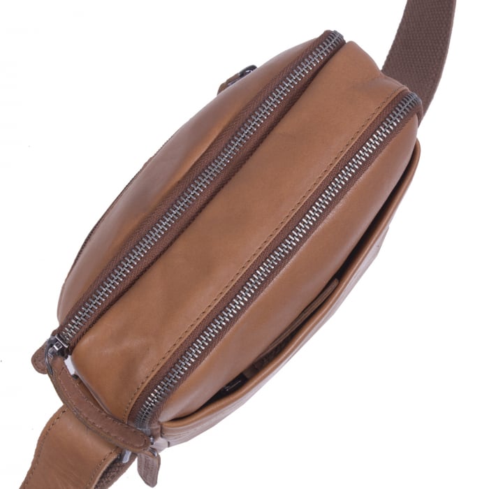 Geanta incapatoare, The Chesterfield Brand, din piele moale, Alva, Maro coniac [6]