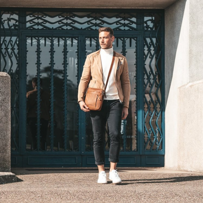Geanta incapatoare, The Chesterfield Brand, din piele moale, Alva, Maro coniac [8]