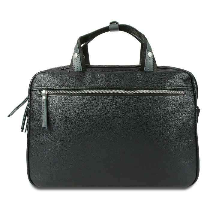 Geanta laptop pentru barbati, Bugatti, Moto 13inch, Negru [3]