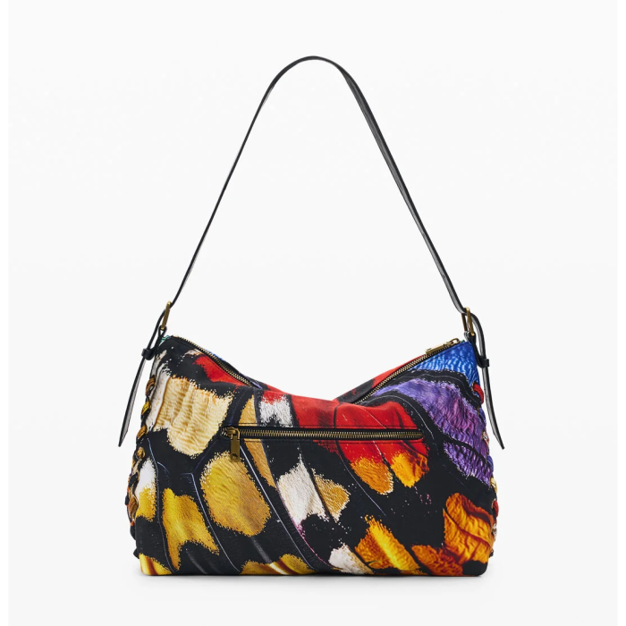 Geanta mare de dama Desigual, seria Wingland Leiria, Multicolor [7]