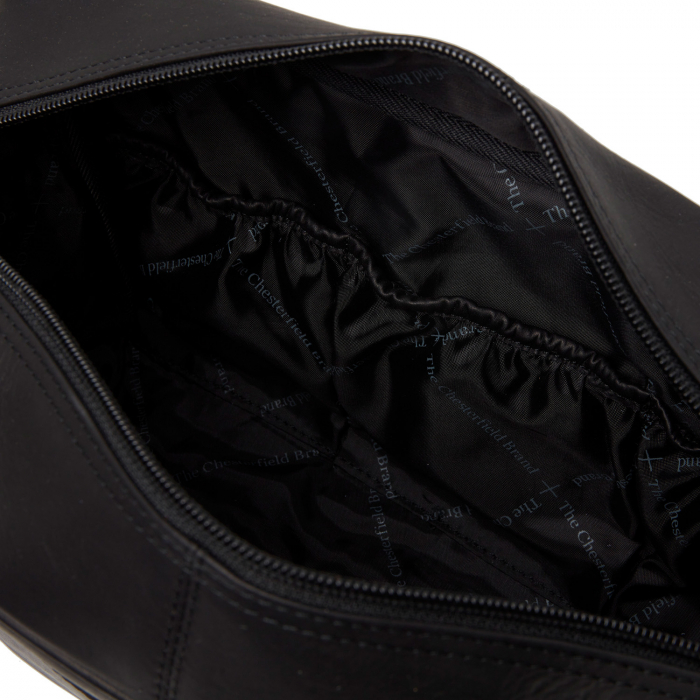 Geanta mare pentru cosmetice The Chesterfield Brand, din piele naturala, Cyprus, Negru [4]
