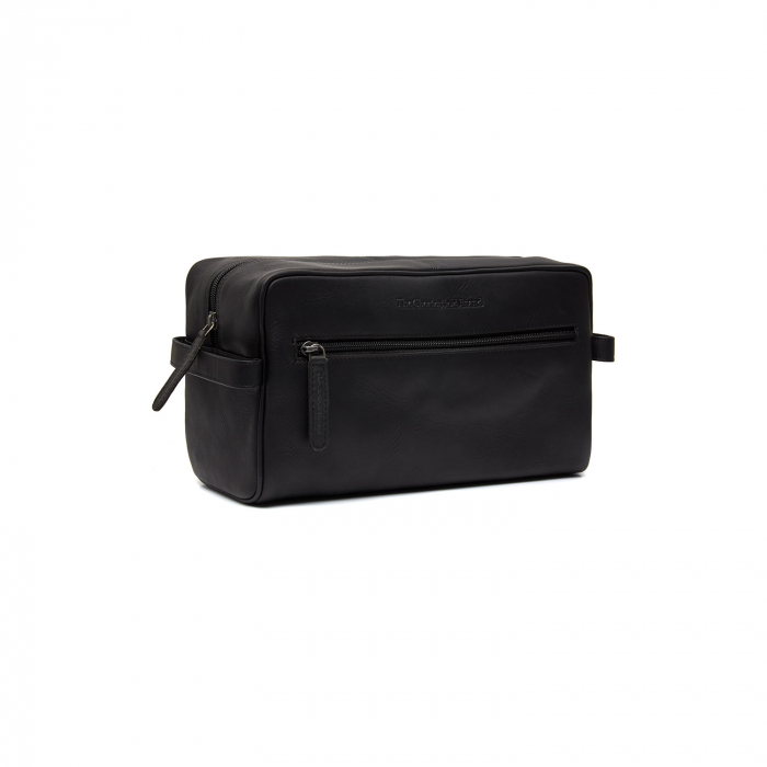 Geanta mare pentru cosmetice The Chesterfield Brand, din piele naturala, Cyprus, Negru [6]
